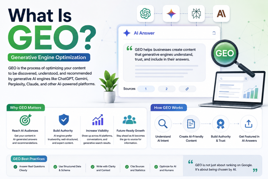 What is GEO and how Generative Engine Optimization works